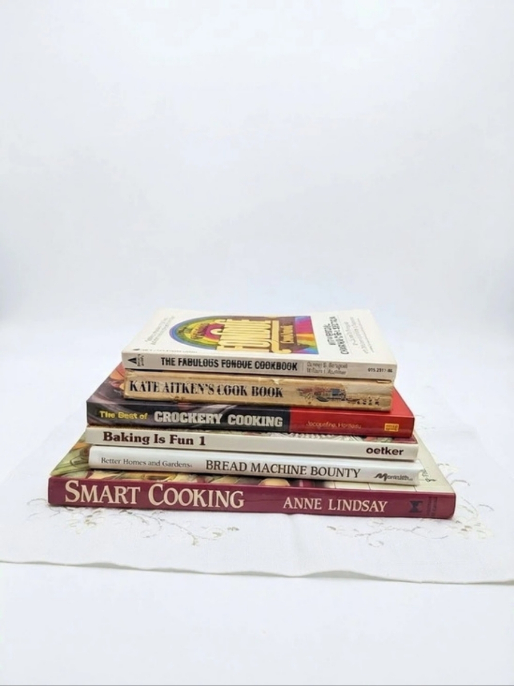 Vintage Cookbook Bundle (Set of 6) – Retro Kitchen & Baking Ephemera